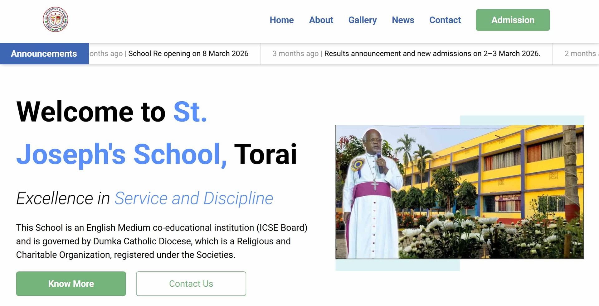 Torai School Website